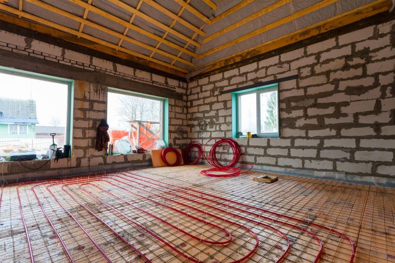Radiant Floor Heating Installation