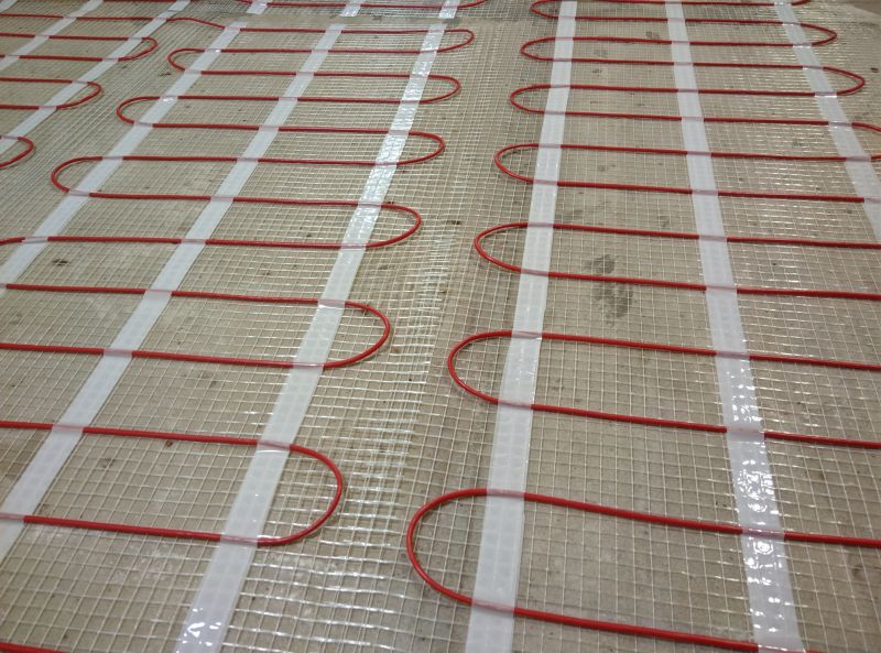 Installation of Heating Mats